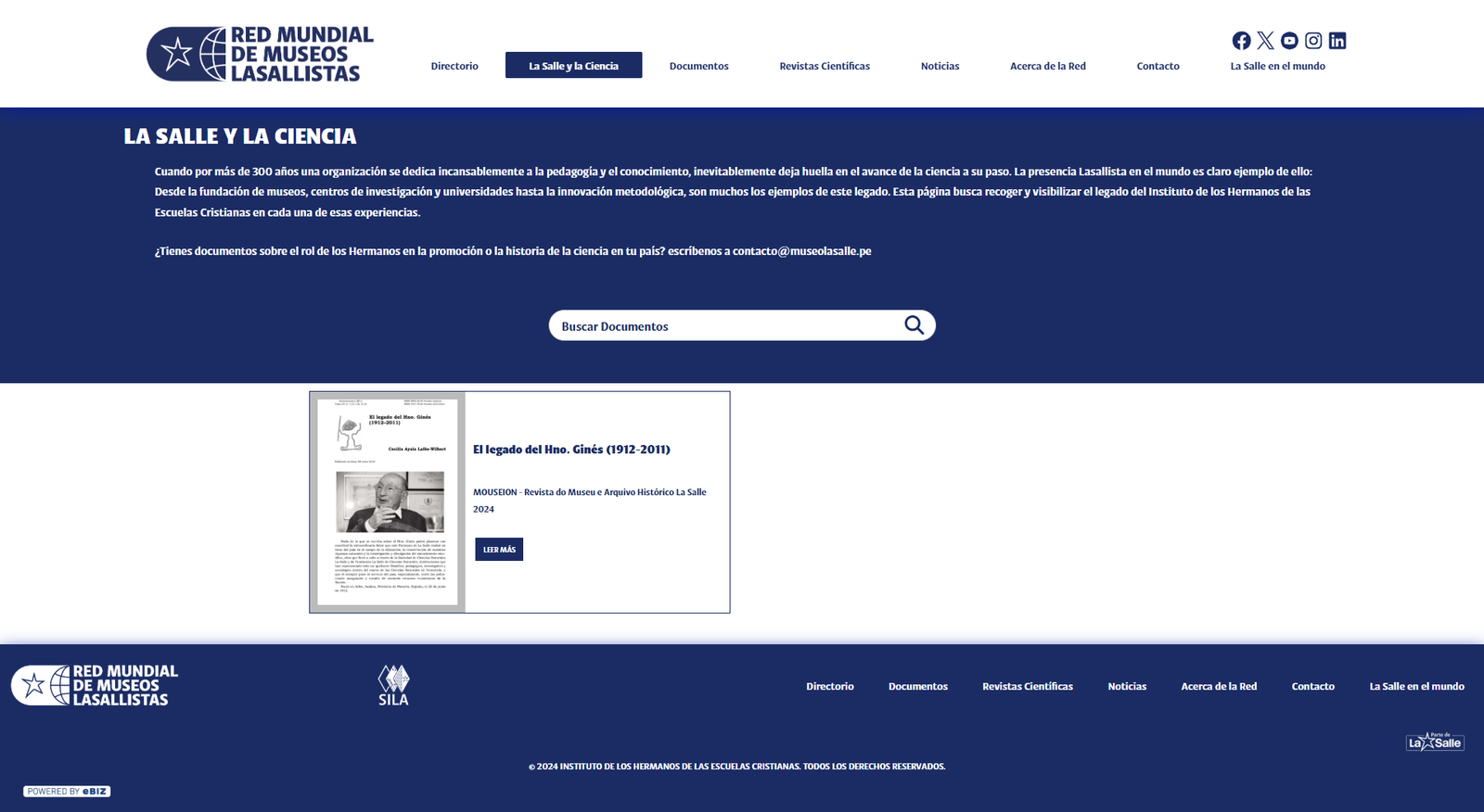 La Salle y la ciencia